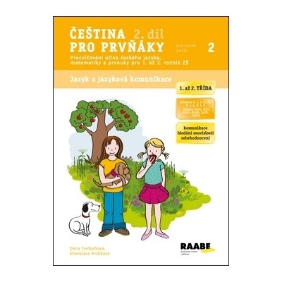 Čeština pro prvňáky 2. díl Pracovní sešit 2 Dana Tvrďochová; Stanislava Andršová