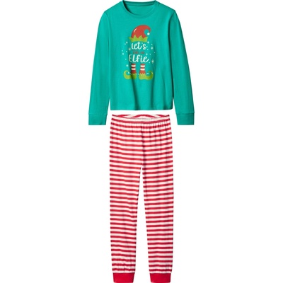 Esmara vánoční pyžamo zelená