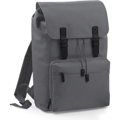 BagBase BG 613, vintage, 18l Šedá grafitová/černá COT-520613t7299
