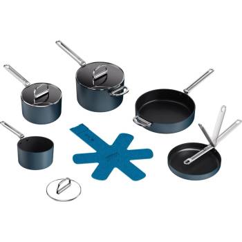 Joseph Joseph Комплект кухненски съдове SPACE 1000073, комплект от 5 бр. , син, алуминий, Joseph Joseph (JS1000073)