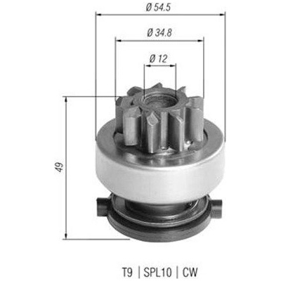Pastorok, štartér MAGNETI MARELLI 940113020390