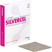 Silvercel Hydro-alginate Antimikrobiální Krytí Se Stříbrem 5 x 5 cm,( 10 ks cad050-1/5