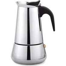 Bialetti Brikka Moka konvička 0,1 l Černá, Nerezová ocel