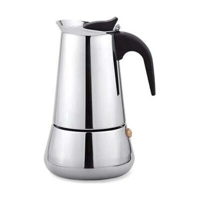 Bialetti Brikka Moka konvička 0,1 l Černá, Nerezová ocel