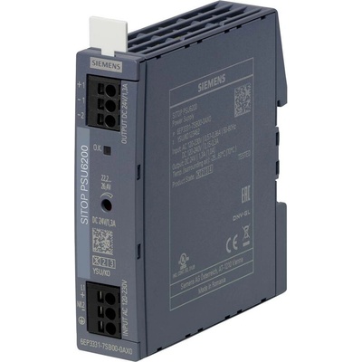 Siemens 6EP33317SB000AX0 síťový adaptér / napájení 24 V 1.3 A 31.2 W Počet výstupů:1 x Obsah 1 ks