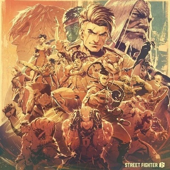 Image 1 of Various Artists - Street Fighter 6 (Transparent Coloured) (4 LP) (0196588458019)