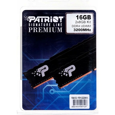 Patriot Signature Premium Line DDR4 16GB 3200MHz CL22 (2x8GB) PSP416G3200KH1
