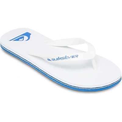 Quiksilver Джапанки Quiksilver Men's Molokai Flip Flops - White/Blue