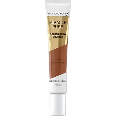 MAX Factor Miracle Pure 002 Medium To Deep 15ml bronzer - Clear