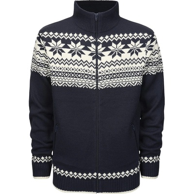 Brandit Marine Cardigan Norweger sveter navy