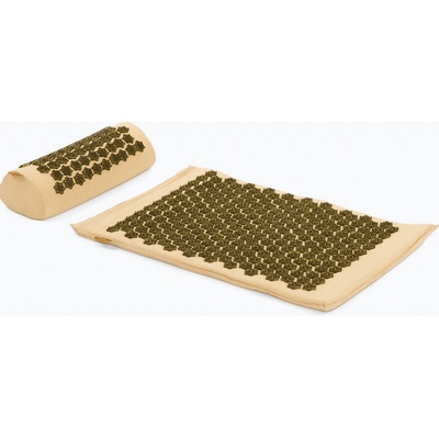 TREXO Akupresurní podložka s polštářkem TXO-B4Z004-BZ brown
