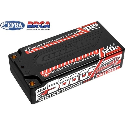 VOLTAX HiVOLT 120C LiPo Shorty Hardcase-5000mAh-7.6 V -G4 38,0Wh