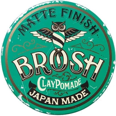 Matná hlina na vlasy BROSH Mini Clay pomade 40 g