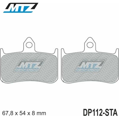 Destičky brzdové DP112-STA - směs Standard DP112-STA