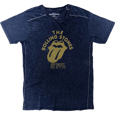 The Rolling Stones NYC '75 (Wash Collection) Navy Blue M Риза (<![CDATA[RSSWASH03MN02]]>)