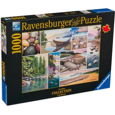 Ravensburger Пъзел Ravensburger от 1000 части - Спокойствие на западното крайбрежие (17469)