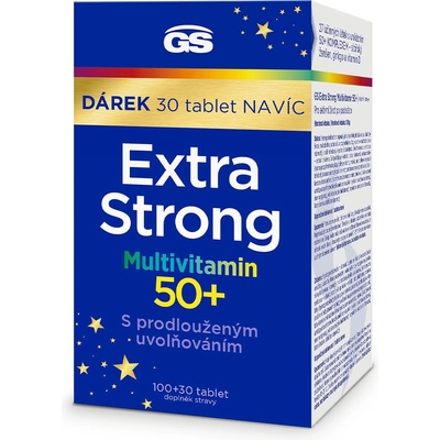 GS Extra Strong Multivit. 50+ 100+30 tablet 2023