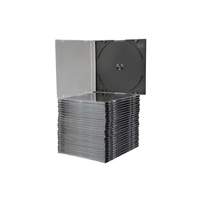 Q-Connect Кутия за CD (Slim Case) 25бр (1)