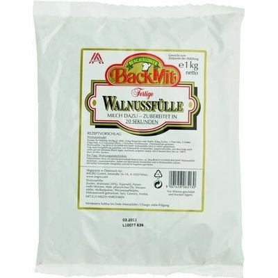 BACKMIT NÁPLŇ vlašské orechy 1kg