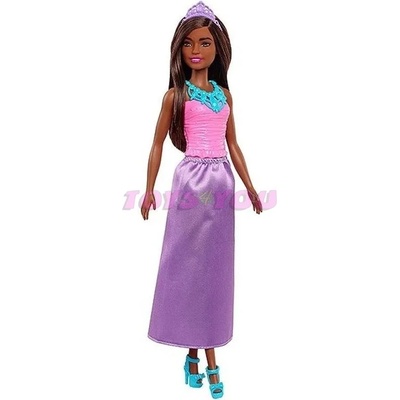 Barbie Princezna černovláska