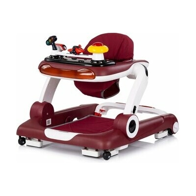 CHIPOLINO Chodítko interaktivní Little Explorer 4v1 Red