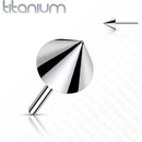 Šperky4U hrot k Push In piercingu titan TIT1151-033