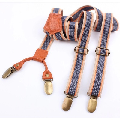 Elastic Vintage Suspenders H234