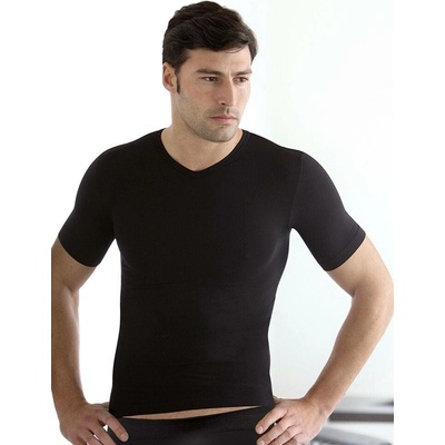 T-shirt V mezza manica Intimidea bílá