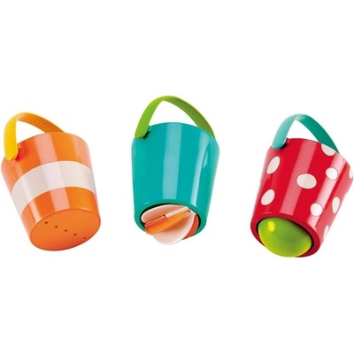 Hape - Шарени кофички за баня комплект