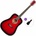 Pasadena PD-10 Basic SET Red Burst
