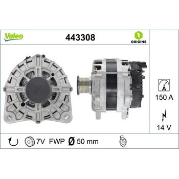 generátor VALEO 443308
