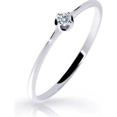 Cutie Jewellery gold Zásnubní prsten Z6729 2931 ze zlata se zirkonem Bílá