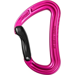 Ocun Карабинер с щифт Ocun Raven Bent Snapgate carabiner - Pink - размер One Size (321-0295-0211)