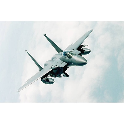 Plagát, Obraz - McDonnell Douglas F-15 Eagle in flight, Stocktrek, 40 × 26.7 cm