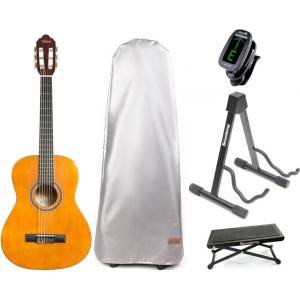 Valencia VC103 Premium SET Natural Класическа китара с размер 3/4