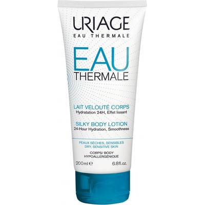 Uriage Eau Thermale hodvábne telové mlieko pre suchú a citlivú pokožku 200 ml