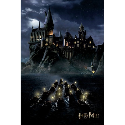 Plakát, Obraz - Harry Potter - Bradavice, 80 × 120 cm