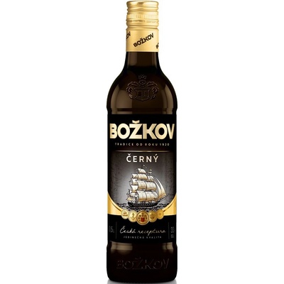 Božkov Černý 33% 0,5 l (holá láhev)