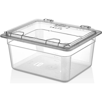 PLAST PORT Капак GN Polycarbonate 1/2 Flip ПРОЗРАЧЕН GNPLM-12 (01361069)