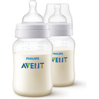 Philips Шише за хранене Philips AVENT Anti-Colic 260 мл 1М+ SCY103/02 2бр (00A.0586.001)