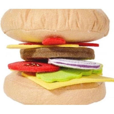 Classic World - Мека играчка - Направи си хамбургер (5065)