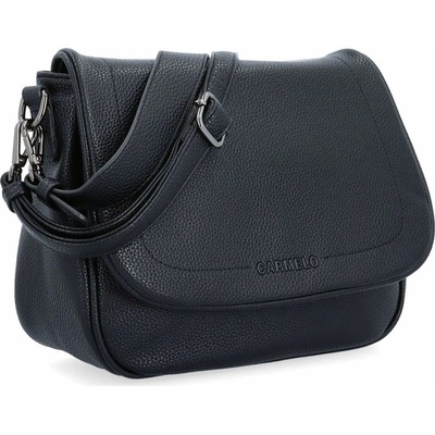 Carmelo dámská béžová crossbody kabelka Černá