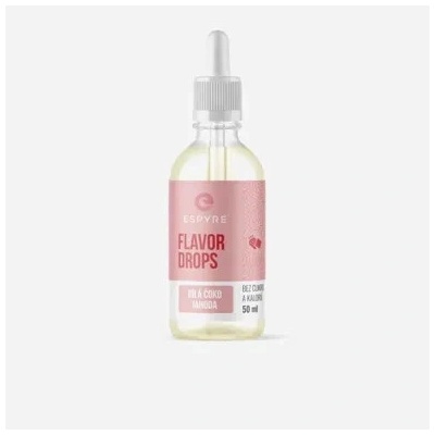 Espyre Flavor Drops bílá čokoláda a jahoda 6 x 50 ml
