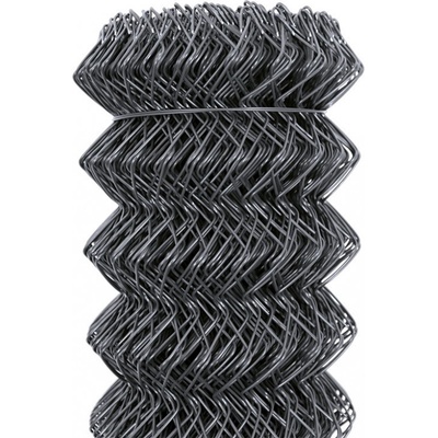 Čtyřhranné pletivo bez napínacího drátu- ANTRACIT Výška pletiva: 175cm