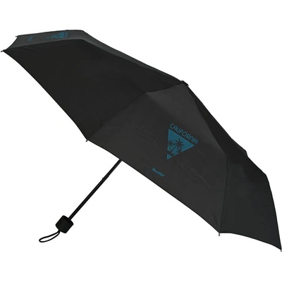 SAFTA Чадър Safta Blackfit8 umbrella 54 cm - Black (California)