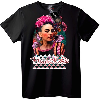 NOONEBRAND Тениска с Изкуство на Фрида Кало - XL, Black