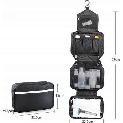 Foldable Toilet Bag Partizan Tactical FTB-3 black