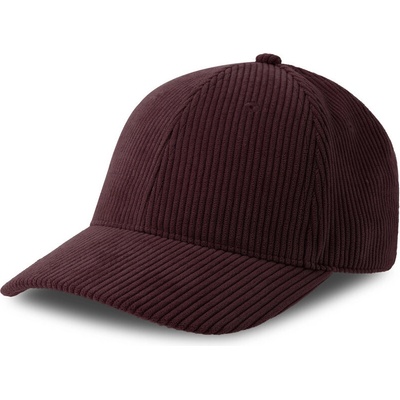 Atlantis Headwear Cordy-S 6 panelová manšestrová COT33022637099-burgundy Burgundová