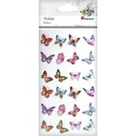 TITANUM Foil stickers butterflies mix 24pcs