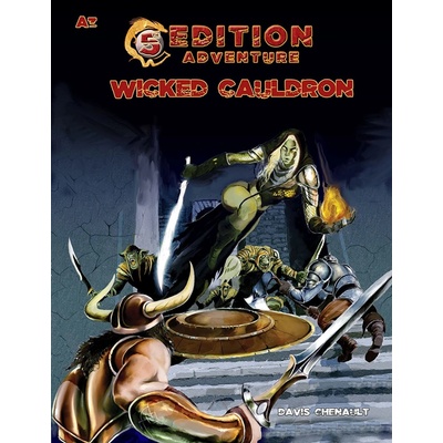 Troll Lord Games 5th Edition Adventure: A3 The Wicked Cauldron